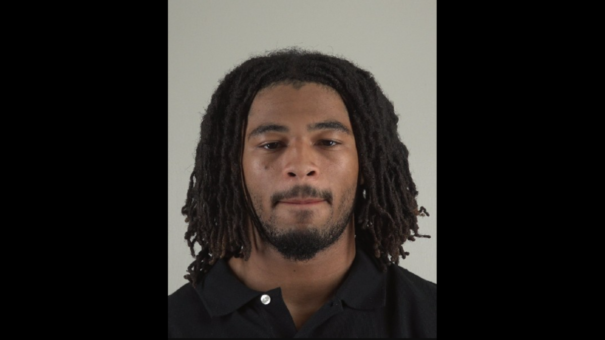 Former TCU safety Jacob Fields was booked into the Tarrant County Jail on Sunday, Aug. 30. He faces a charge of aggravated assault after he was accused of punching and kicking teammate Dozie Ezukanma in the head in the football team’s locker room.